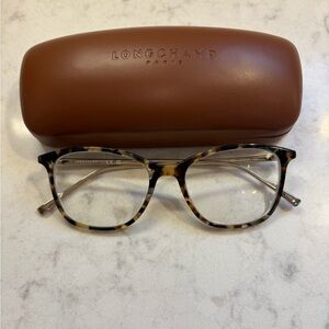 Longchamp Brown Tortoise Glasses